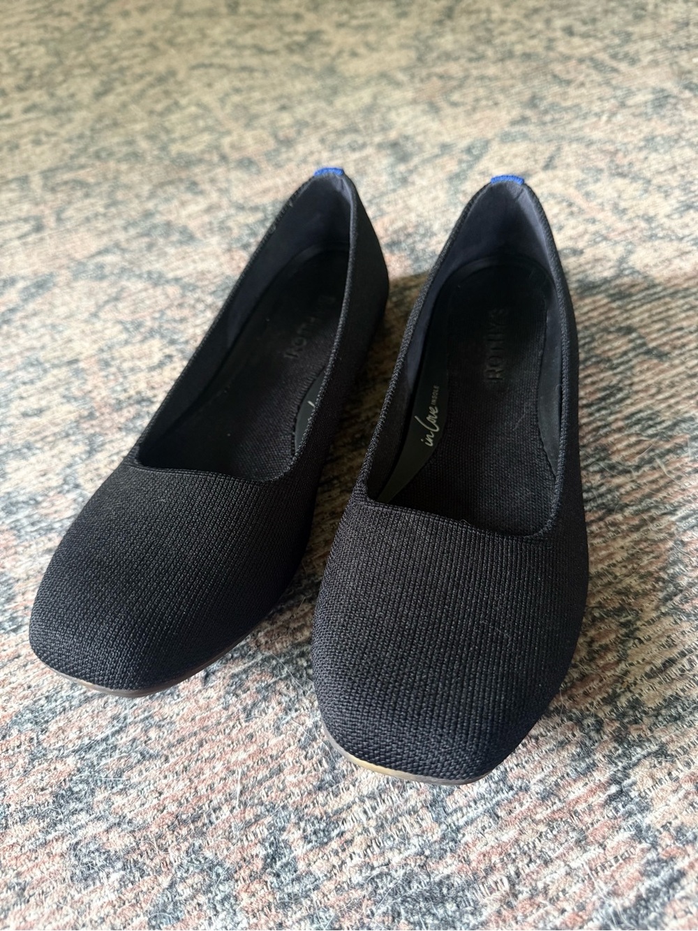 Rothy Square Toe Ballet Flats